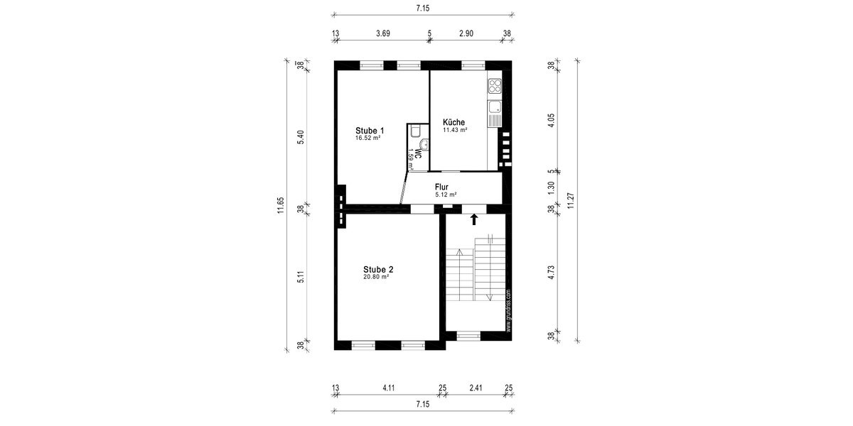 Grundriss 3 OG