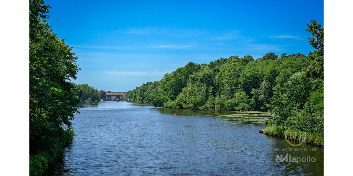 Teltowkanal_Blick zur Schleuse