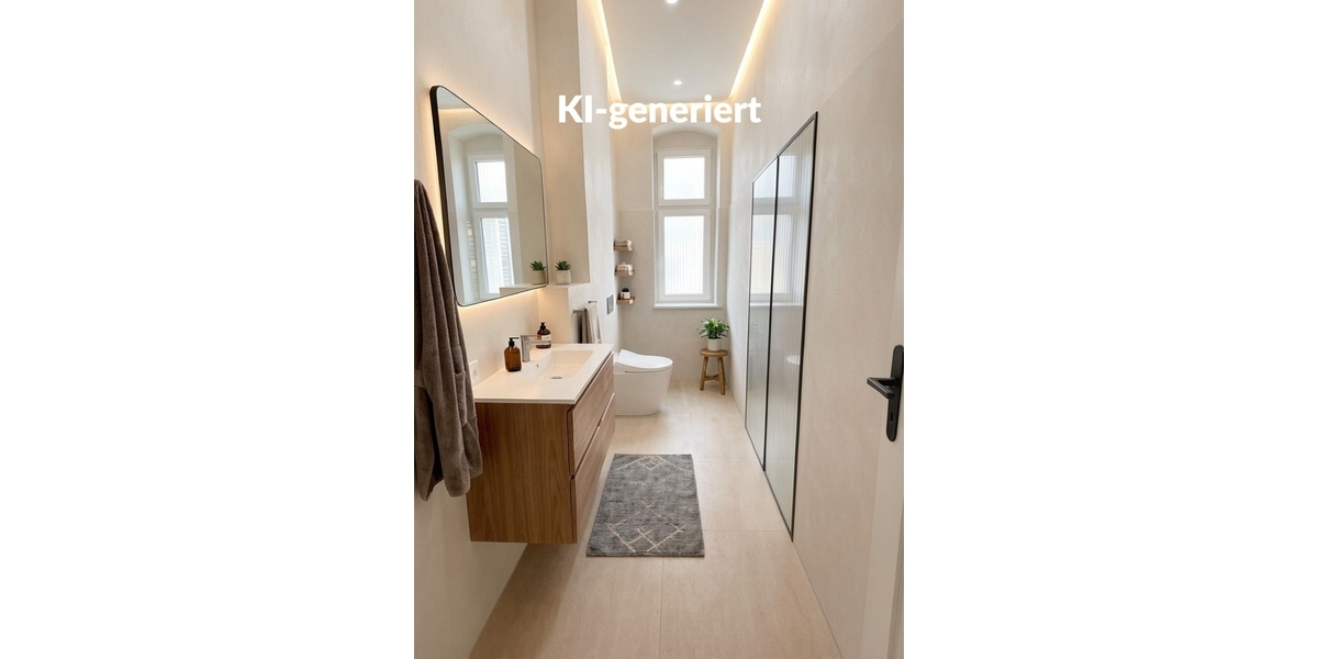 Badezimmer Einrichtungsbeispiel