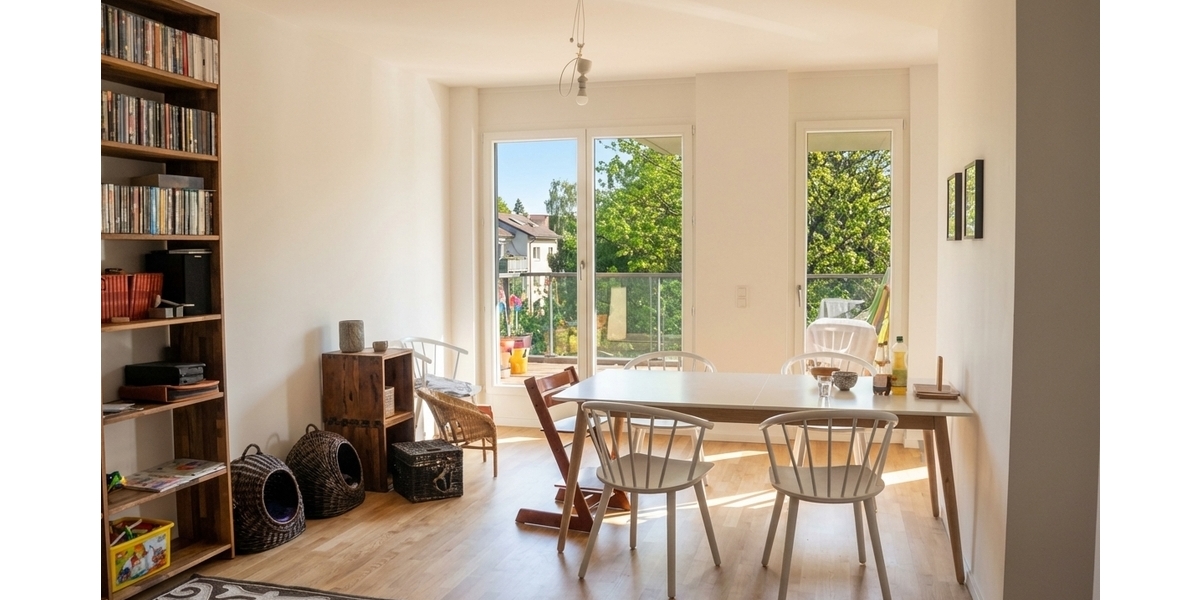Wohnzimmer (vor Vermietung)