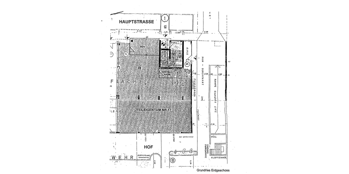 Grundriss EG
