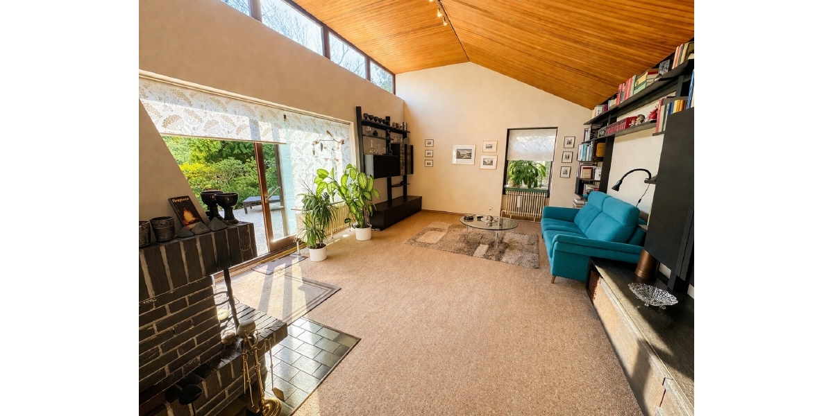 Architektenbungalow mit besonderer Raumhöhe und Südwestterrasse - Einfamilienhaus Berlin Tempelhof-Schöneberg | Angebot:26458076